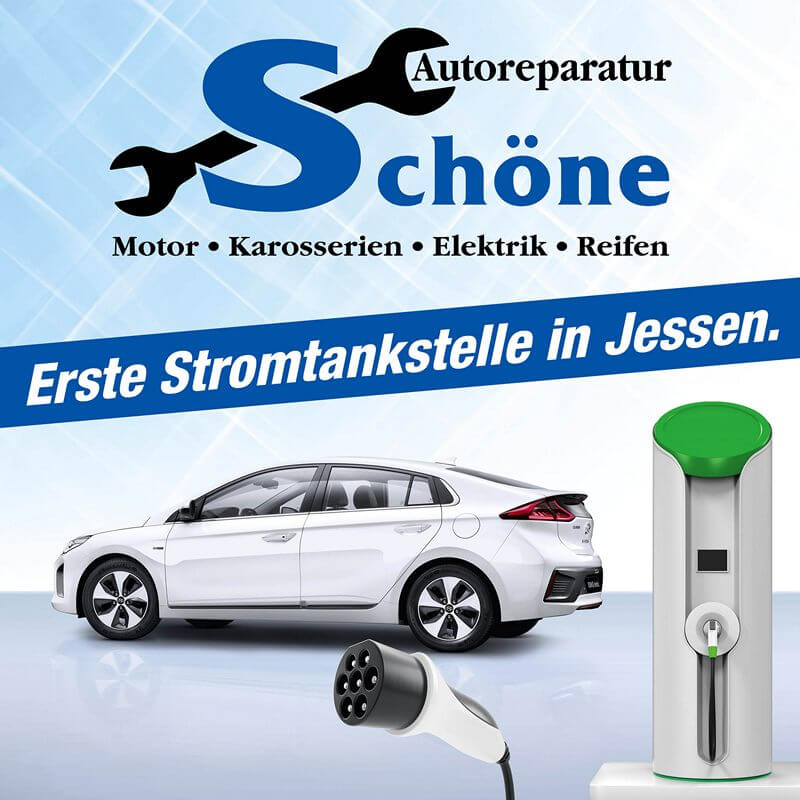 Erste Elektrotankstelle in Jessen